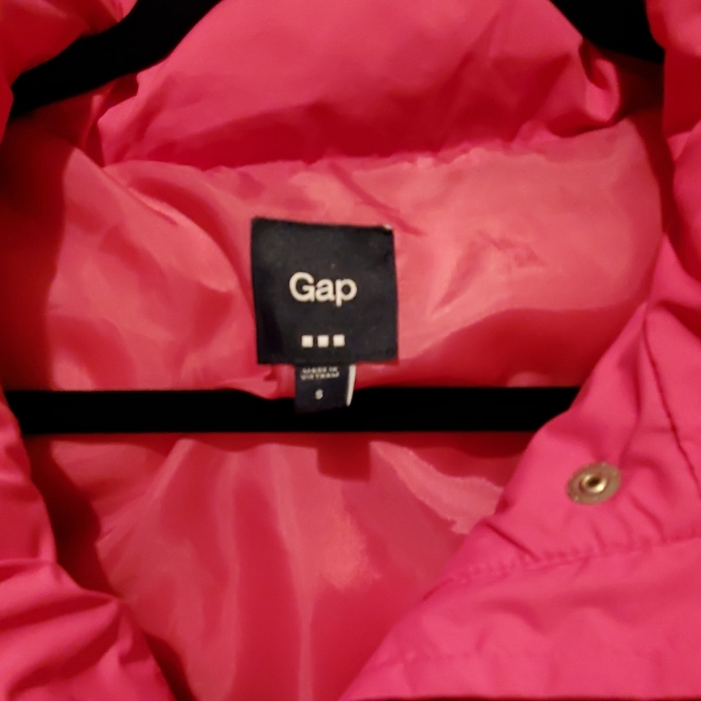 Pink down vest - Picture 3 of 4